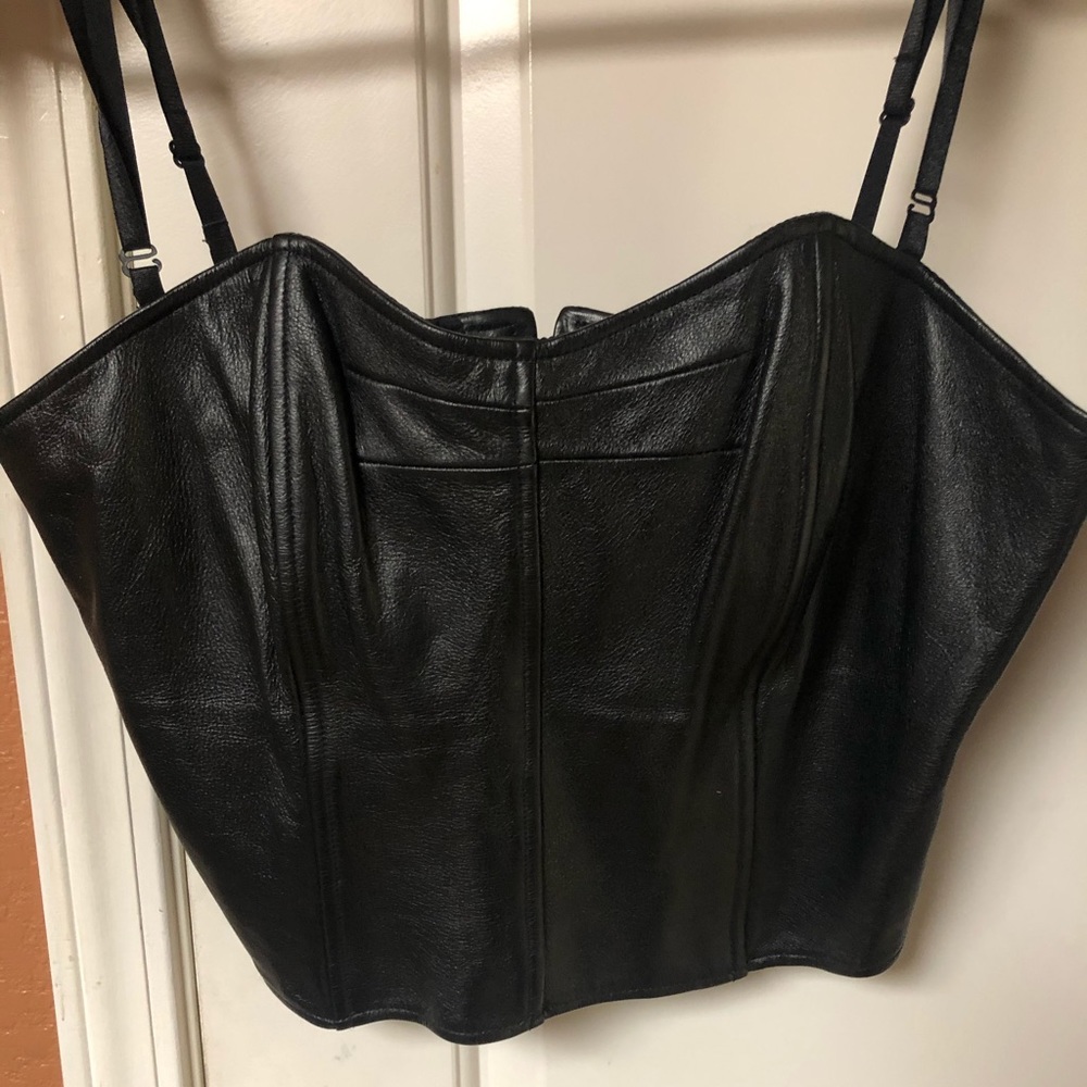 Vintage Wilsons leather bustier